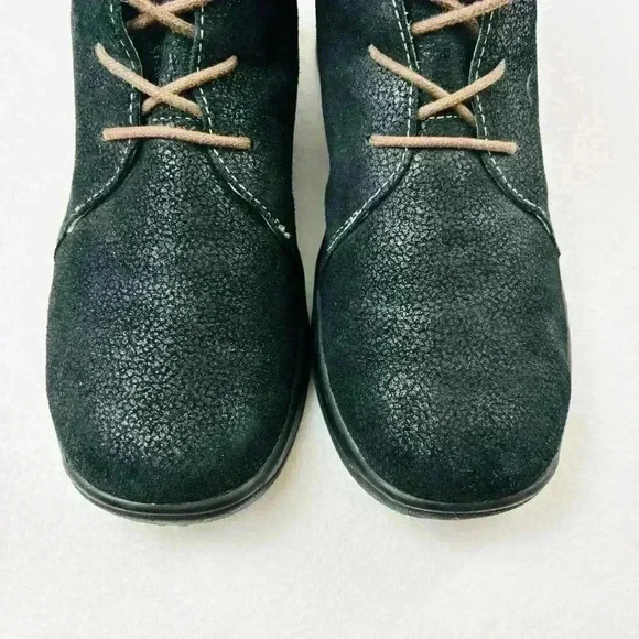 Jambu Rossella Black Metallic Suede Memory Foam Water Resistant Booties Size 9M - Picture 7 of 10